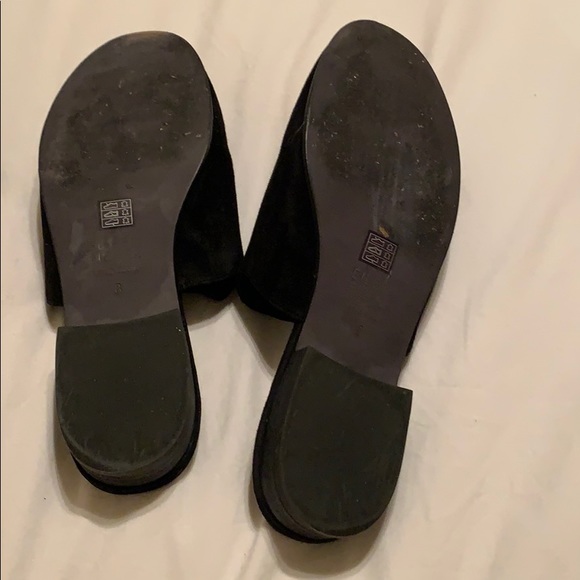 Eileen Fischer ECU  black suede slip on - Picture 5 of 8